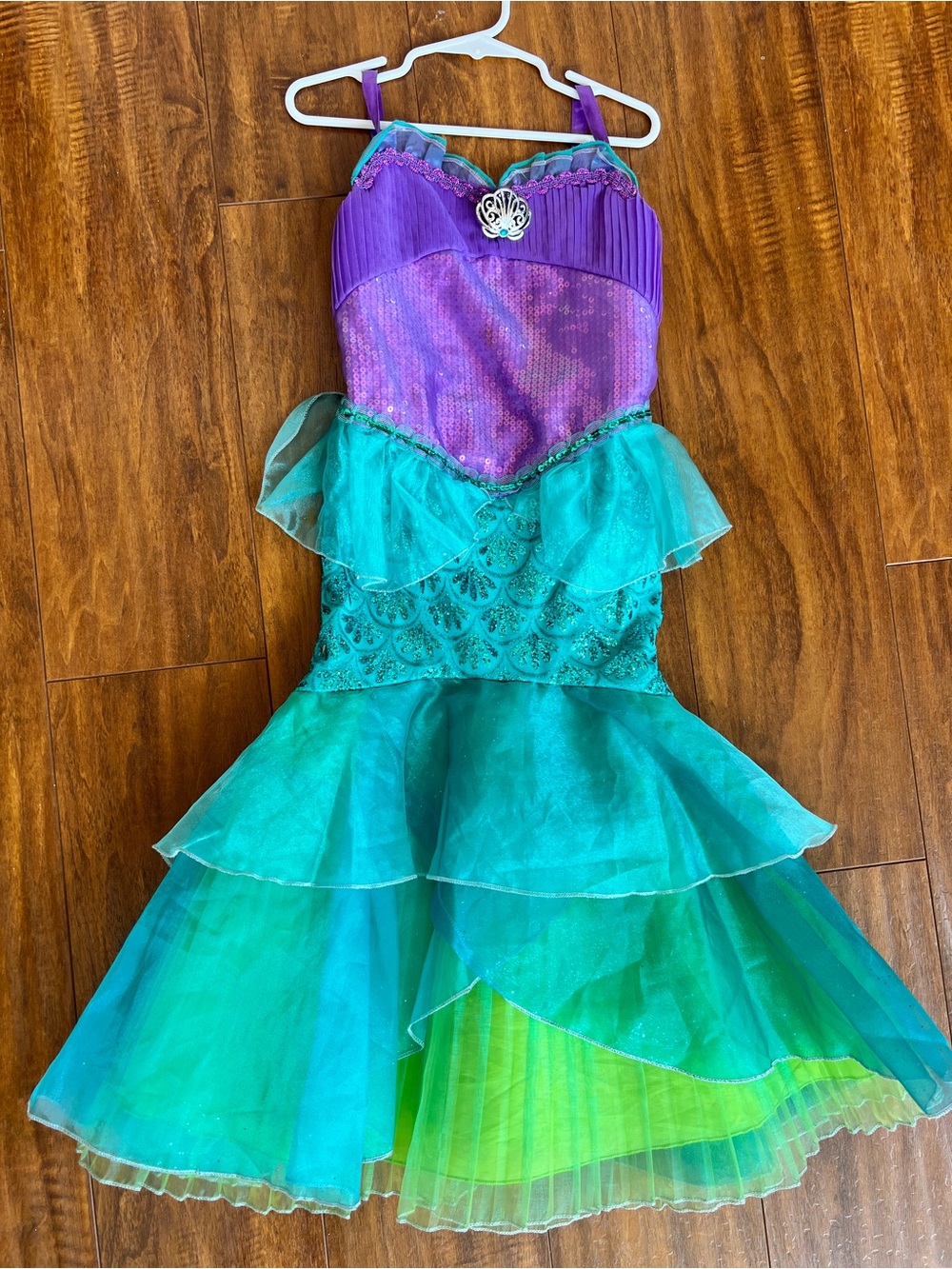 Disney Purple and Teal Mermaid Dress-Up Costume
